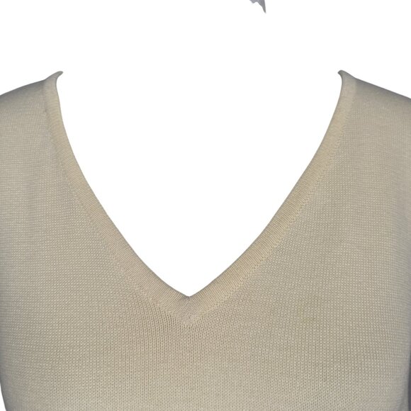 Paul Harris Design yellow floral sleeveless soft stretchy tank top size large - Picture 5 of 9